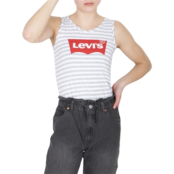 Levis Girls Tank Bodysuit Grey Heather Stripe